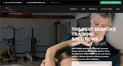 Desktop Screenshot of mwfitness.co.uk